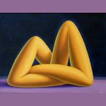 Arms crossed painting