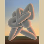 Surrealistic figure