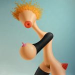 Surrealistic portrait