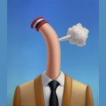 surrealistic portret