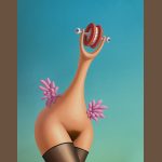 Surrealistic portret