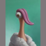 Surrealistic portret