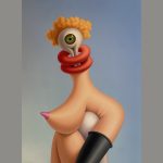 Surrealistic portret