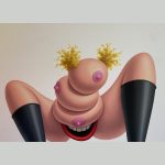 Surrealistic portret