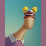 Surrealistic portret