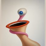 Surrealistic portret