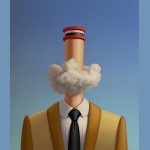 Surrealistic portret