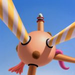 Surrealistic figure