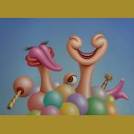 multiple surrealistic figures