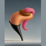 Surrealistic figure